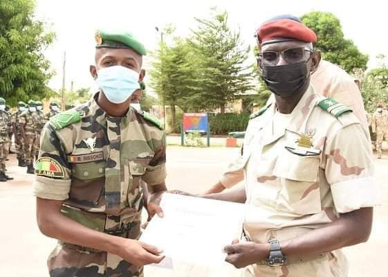 Mali : Fin de Formation pour les stagiaires parachutistes