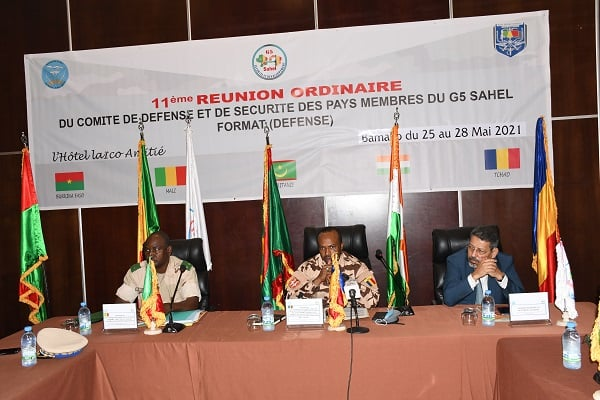 Mali: 11ÈME RÉUNION DU G5-SAHEL : DES STRATÉGIES PEAUFINÉES POUR MENER À BIEN DES ACTIONS CONCRÈTES ET COORDONNÉES CONTRE LES GROUPES ARMÉS TERRORISTES AU SAHEL
