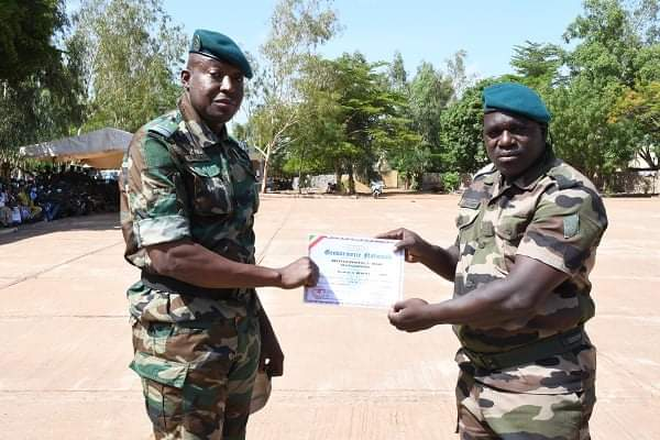 Mali : Gendarmerie Nationale : Les stagiaires des BA 1 et BA 2 ont reçu leur sésame