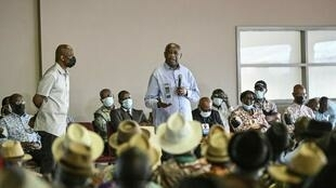 Côte d’Ivoire: à Mama, Laurent Gbagbo dessine les axes de sa position dans le jeu politique