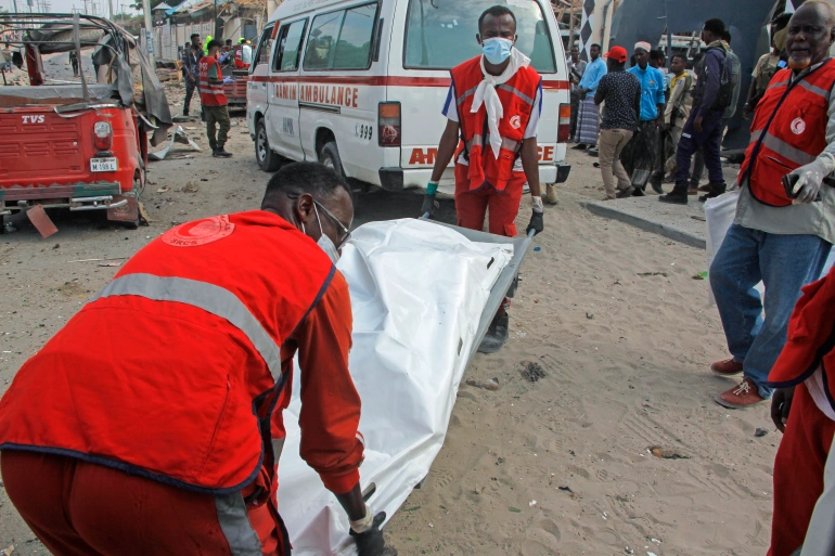 Four people killed, 10 wounded in bombing in Somali capital