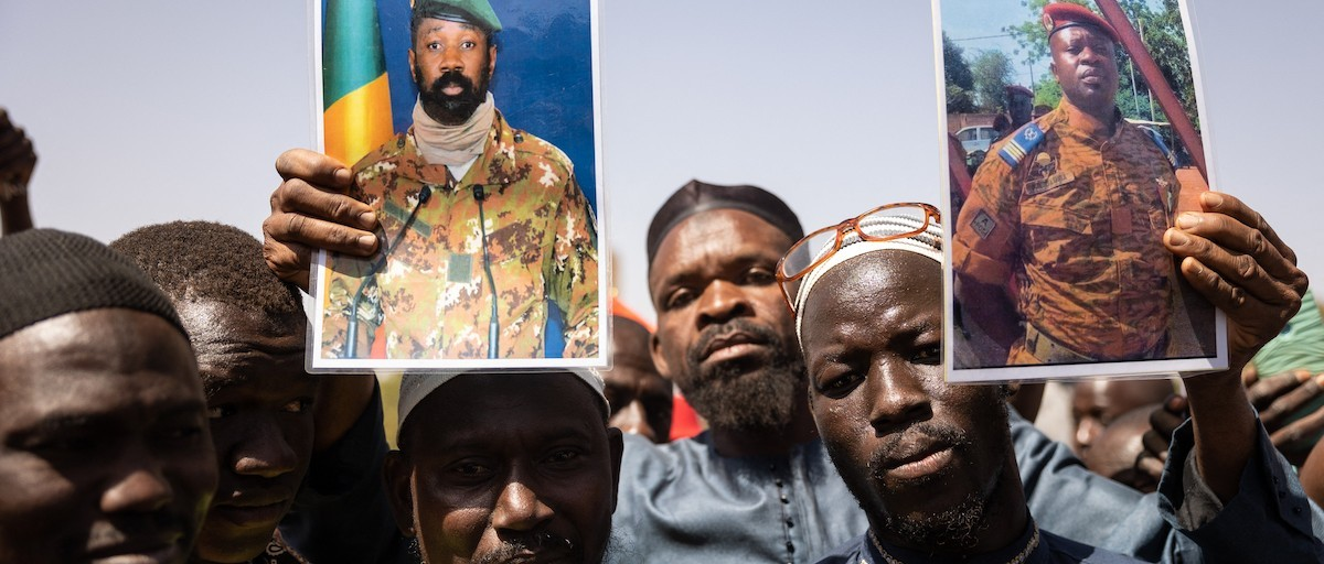What caused the coup in Burkina Faso?