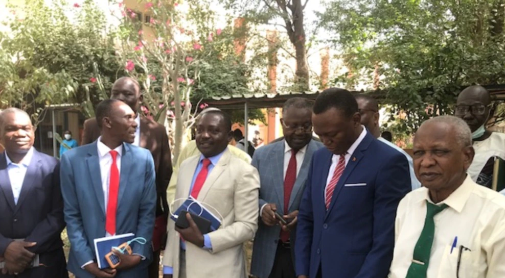 Les leaders de Wakit Tama reçus par le chef de la junte tchadienne