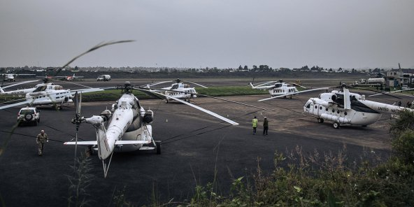 RDC : la Monusco n’exclut pas que l’un de ses hélicoptères ait été abattu