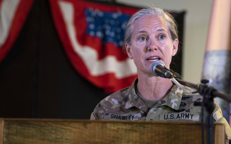 Two-star general becomes first woman to lead Horn of Africa command