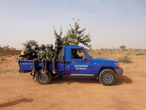 Niger : 8 gendarmes tués  à Waraou