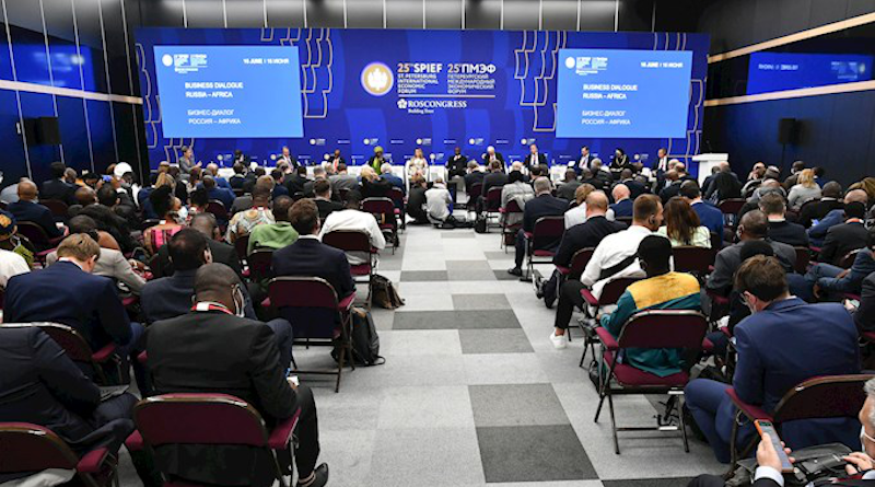 Russia-Africa Business Dialogue At Saint Petersburg Forum