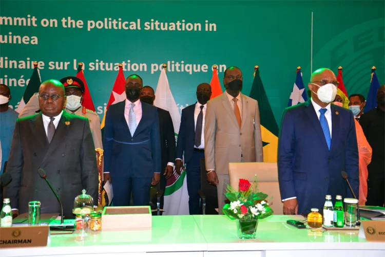 La CEDEAO convoque un sommet sur le Mali, la Guinée et le Burkina Faso