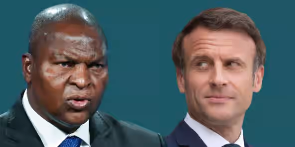 Centrafrique-France : entre Touadéra et Macron, la bataille du troisième mandat