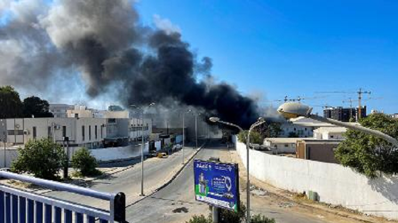At least 32 people dead following violent clashes between rival militias in Libyan capital of Tripoli