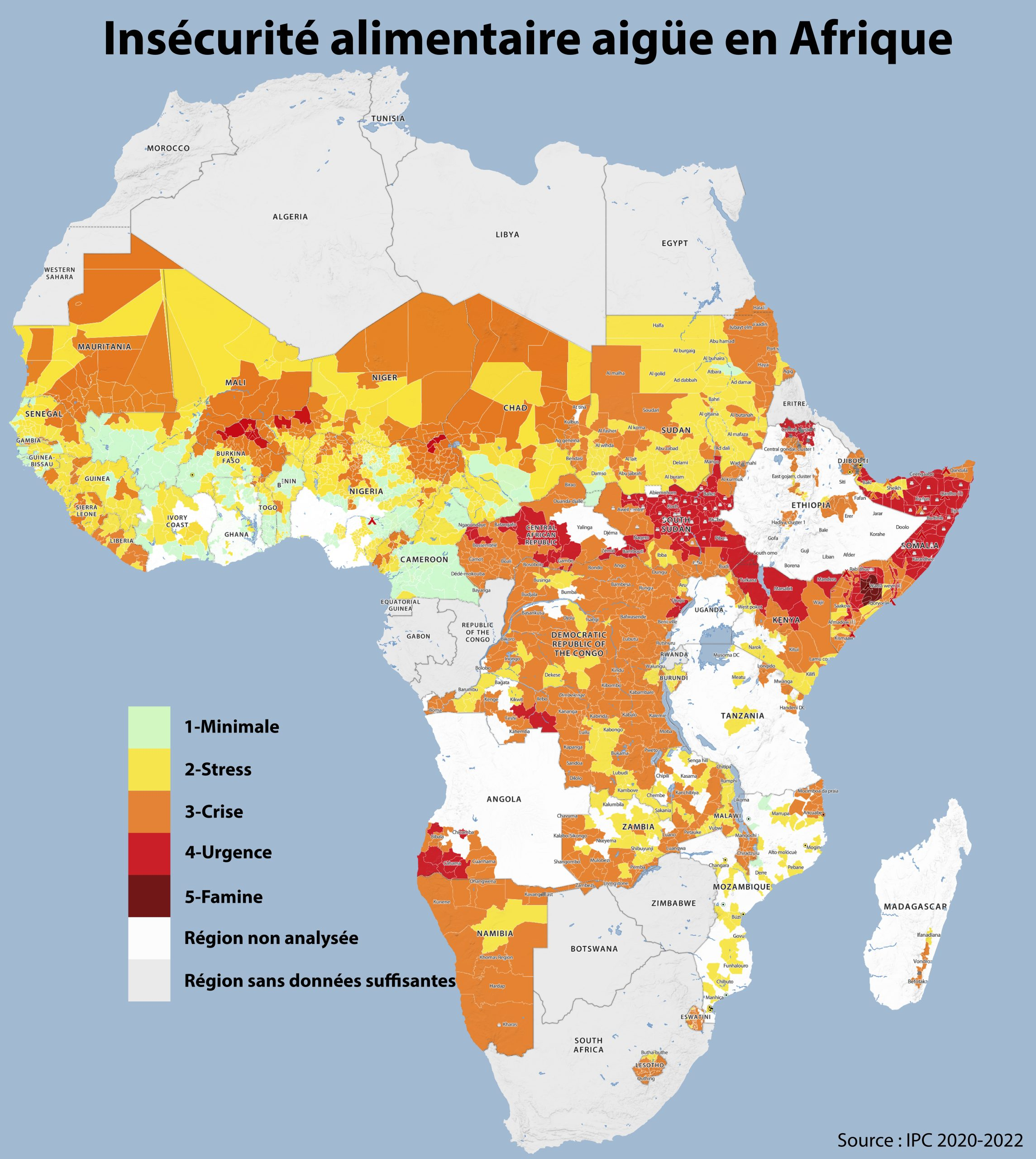 Le conflit reste le facteur dominant de l’engrenage de la crise alimentaire en Afrique