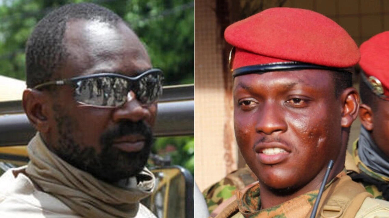 Mali-Burkina: le capitaine Ibrahim Traoré rencontre le colonel Assimi Goïta à Bamako