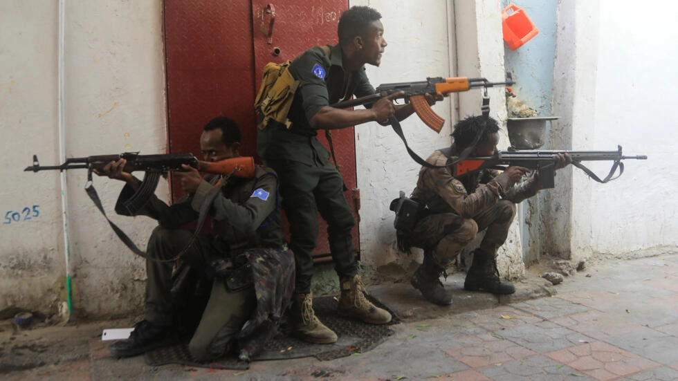 Al-Shabaab claims bomb, gun attack in downtown Mogadishu