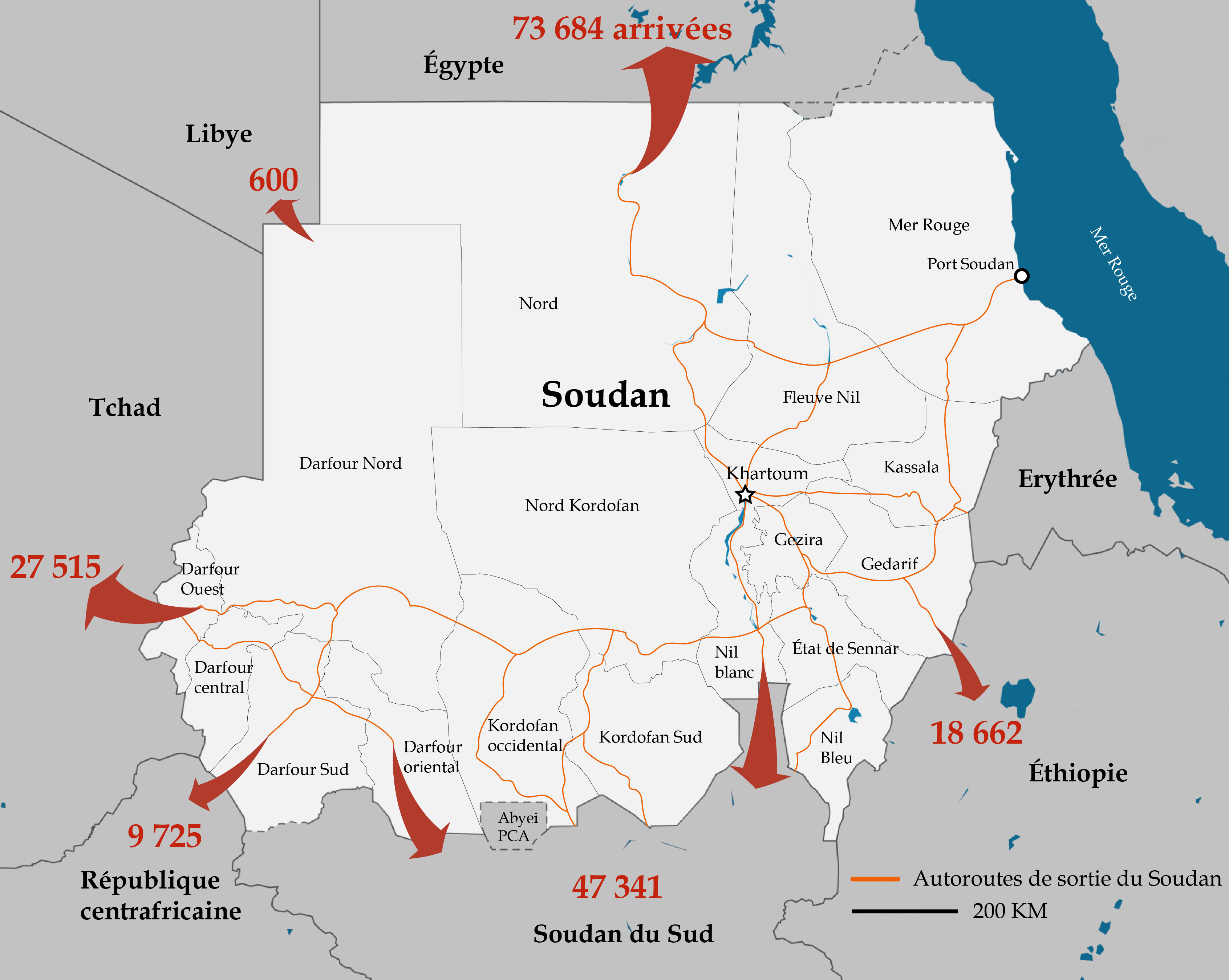 Le conflit au Soudan fragilise ses voisins