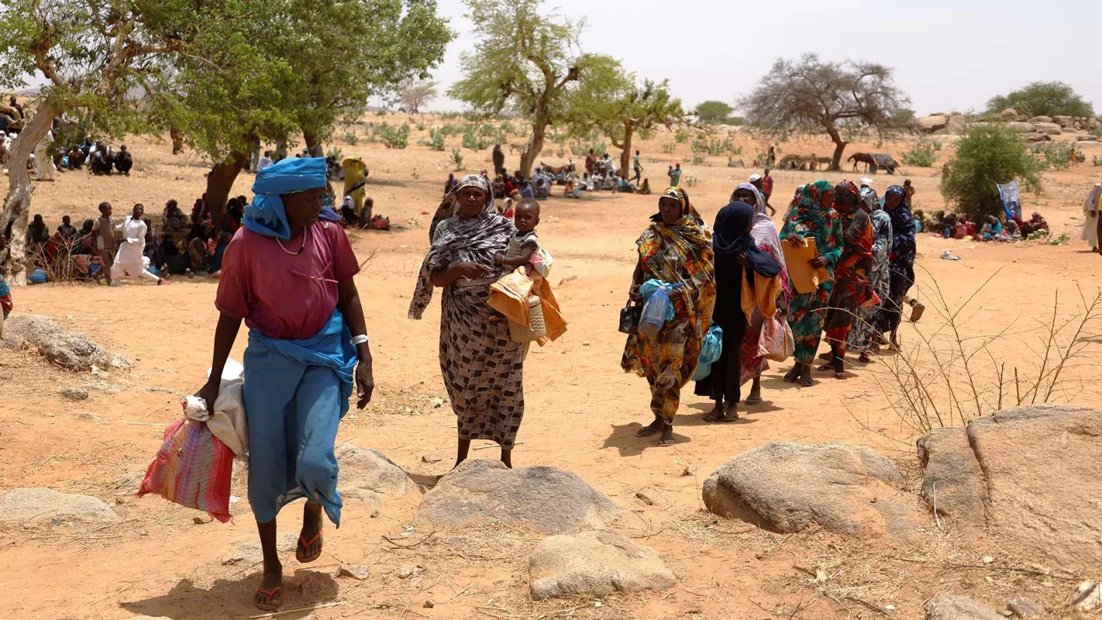 As new conflict unleashes Darfur’s old demons, those who can flee to Chad