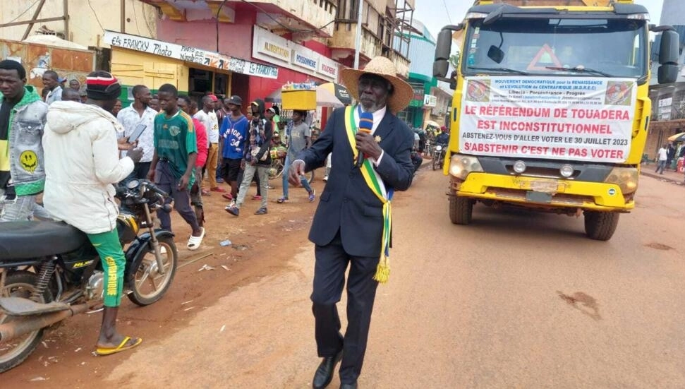 Centrafrique: à Bangui, le député Joseph Bendounga appelle au rejet du référendum constitutionnel