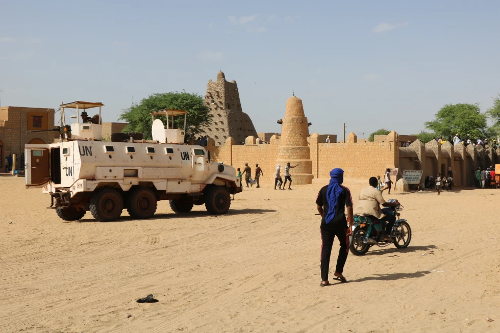 Mali’s junta struggles to fight growing violence in a northern region as UN peacekeepers withdraw