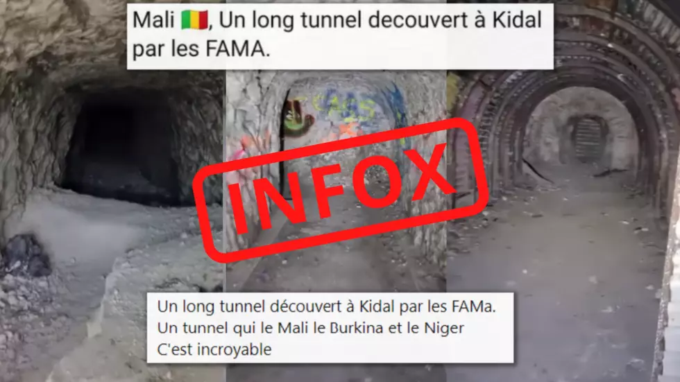 Kidal: des images de tunnels alimentent les rumeurs et la désinformation