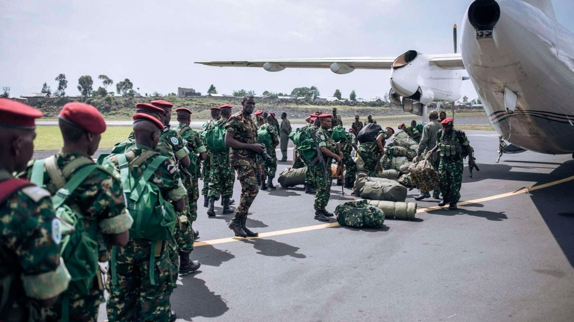 Burundi army under EA Regional Forces depart DRC