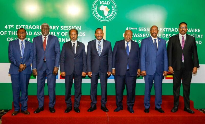 IGAD to address Sudan’s conflict, Ethiopia-Somalia dispute next Thursday