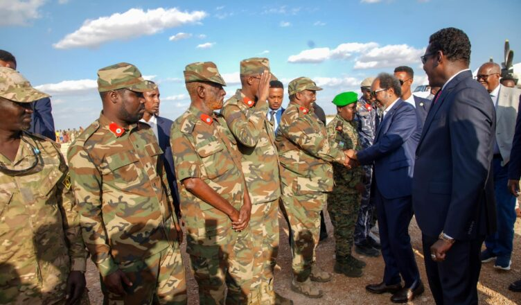 Somalie : Le Président est en visite à Galmudug pour superviser l’achèvement d’une campagne anti-terroriste