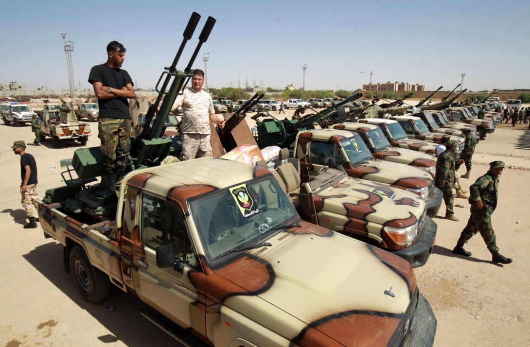 Haftar’s sons lead military maneuvers in Sirte, Jufra with Russian support