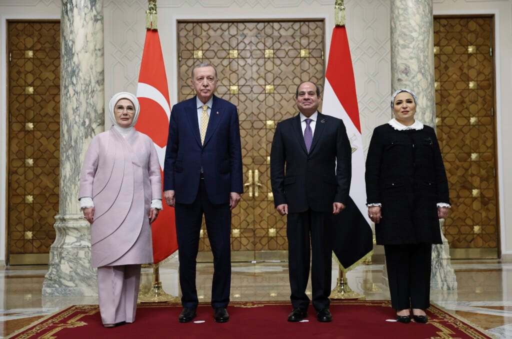 Turkey, Egypt Presidents Meet to Repair Ties, Call for Gaza Ceasefire