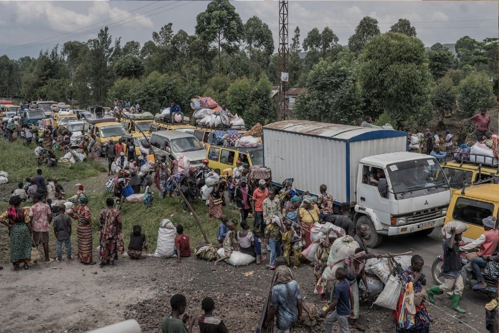 UN troops wounded as fighting flares in DRC