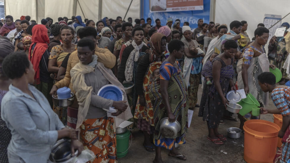 Est de la RDC: plus de 160 000 nouveaux déplacés en mars 2024 dans le Nord-Kivu
