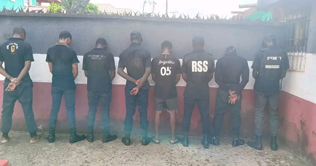 Suspected illegal security guards arrested in Anambra