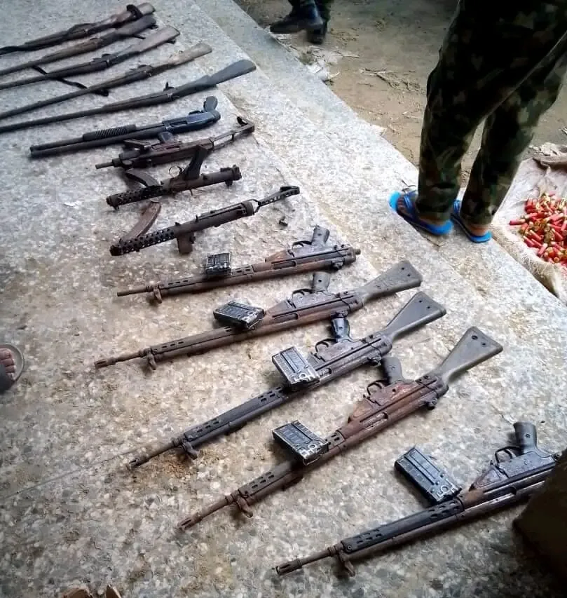 Troops uncover secret armoury in Delta, arrest three suspects – Nigerian Army