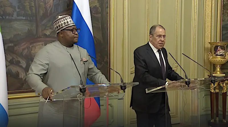 Russia, Sierra Leone Show Signs Of Forging Strategic Partnership – OpEd