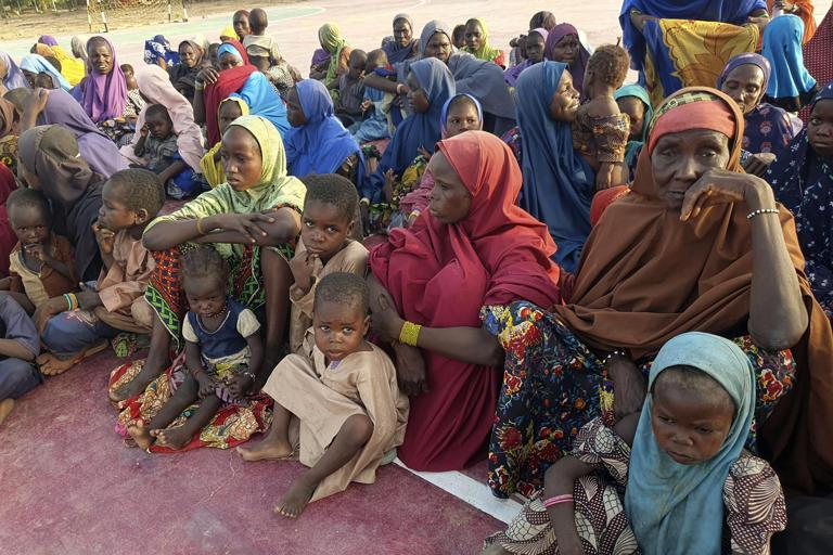 Hundreds of hostages, mostly women and children, are rescued from Boko Haram extremists in Nigeria