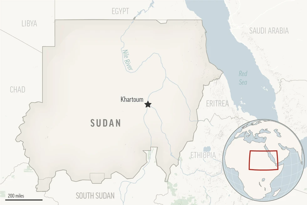 Fires used as weapon of war in Sudan destroyed or damaged 72 villages last month, study says