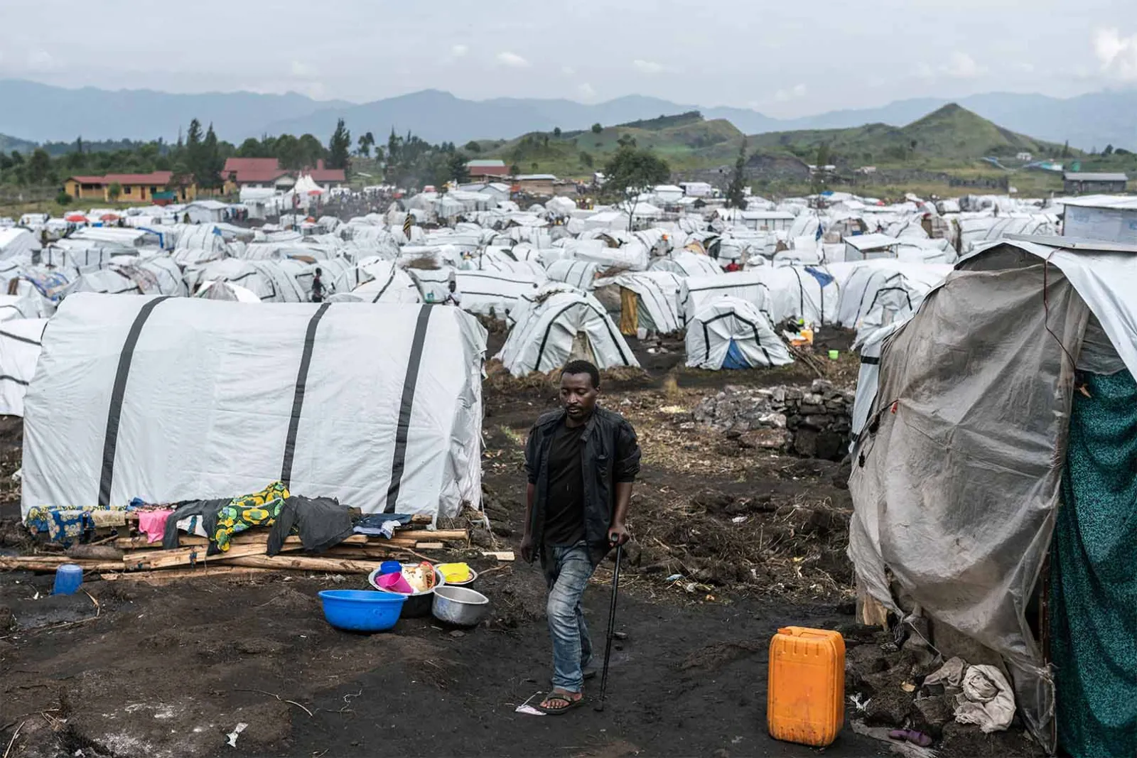 DR Congo’s war-displaced face rebel shelling and militia abuses