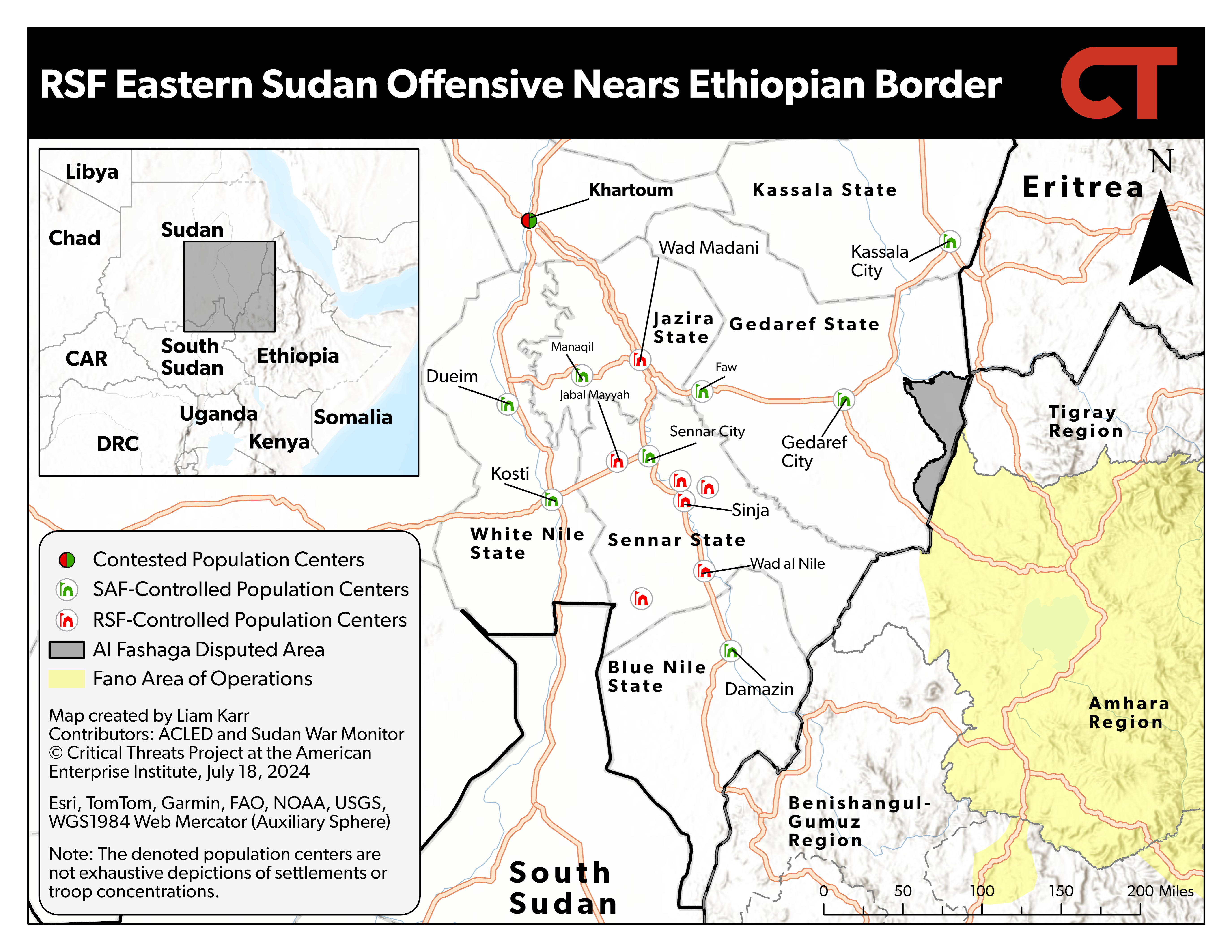 Africa File, July 18, 2024: Sudan Spillover Threatens Ethiopia