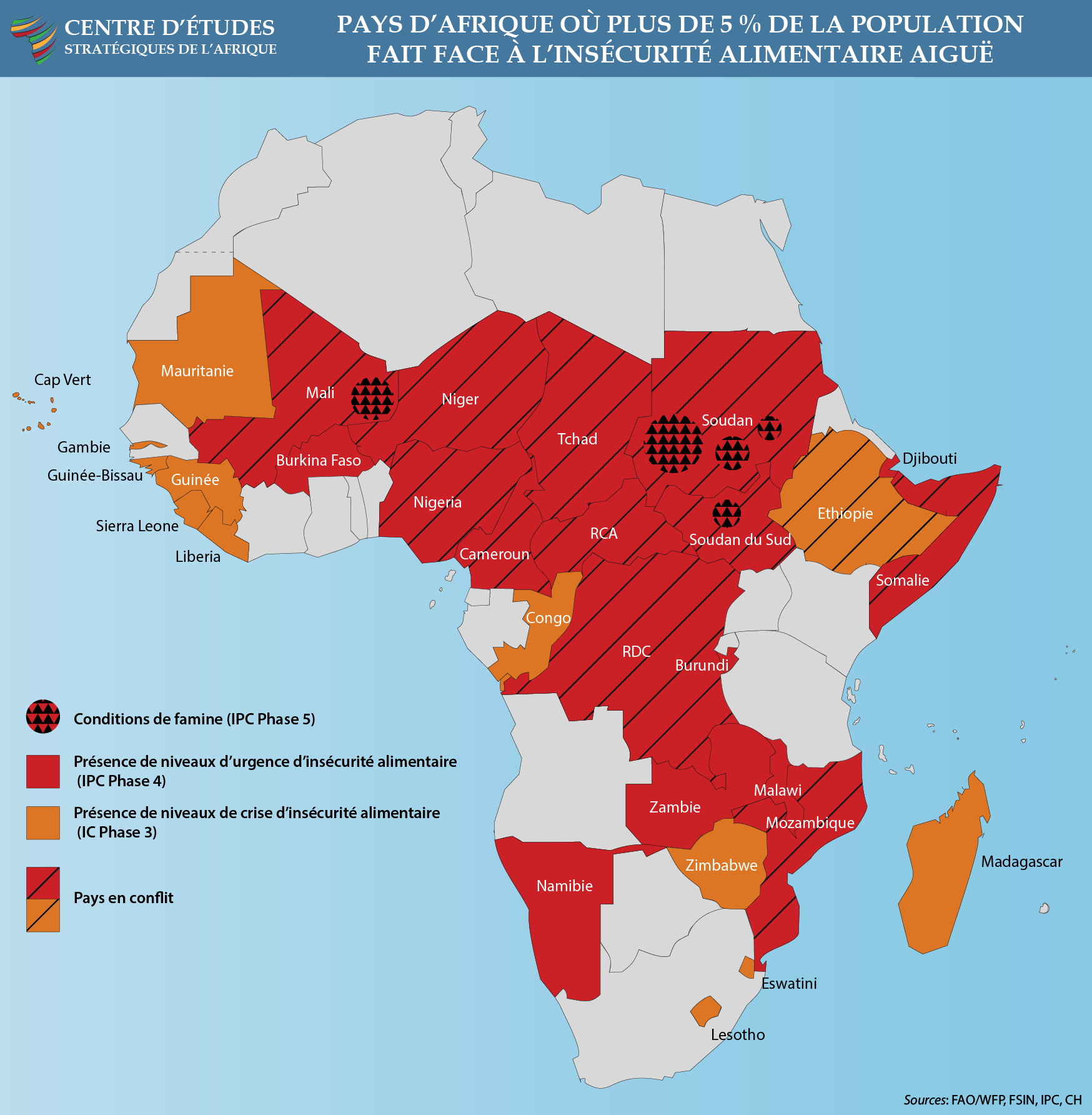 La famine s’installe dans les zones de conflit prolongé d’Afrique