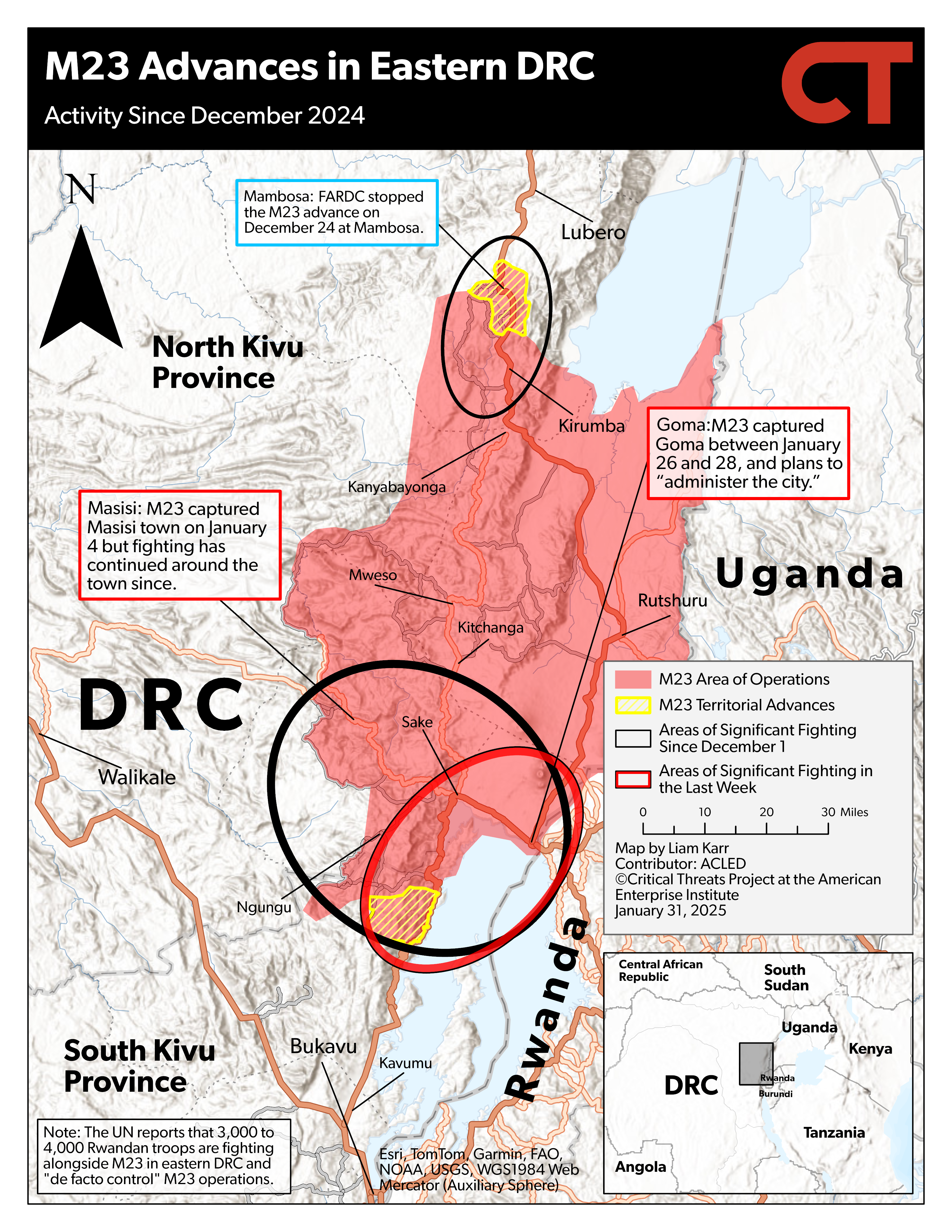 Africa File Special Edition: M23 March Threatens Expanded Conflict in DR Congo and Regional War in the Great Lakes