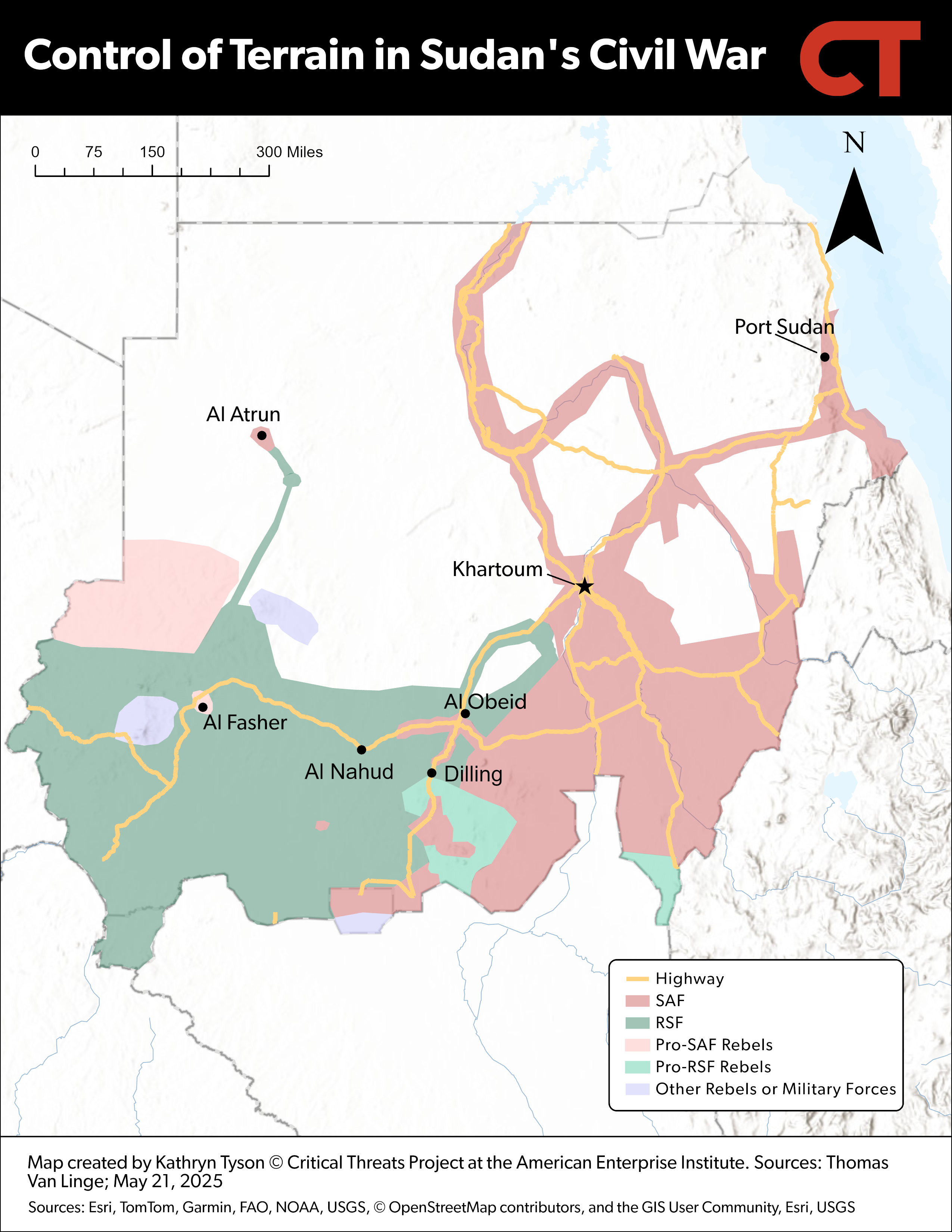 Africa File, May 22, 2025: SAF Advances Across Sudan Despite RSF Drone Strikes