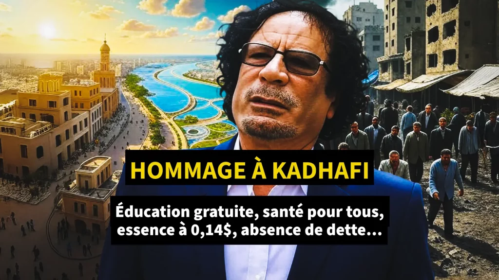 Hommage à Kadhafi : la grandeur perdue d’un modèle africain