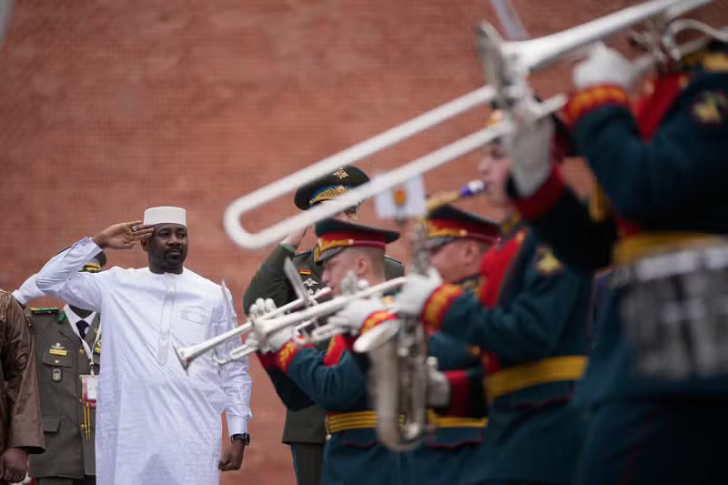 Mali-Russie : Assimi Goïta, chef de la junte, en visite à Moscou