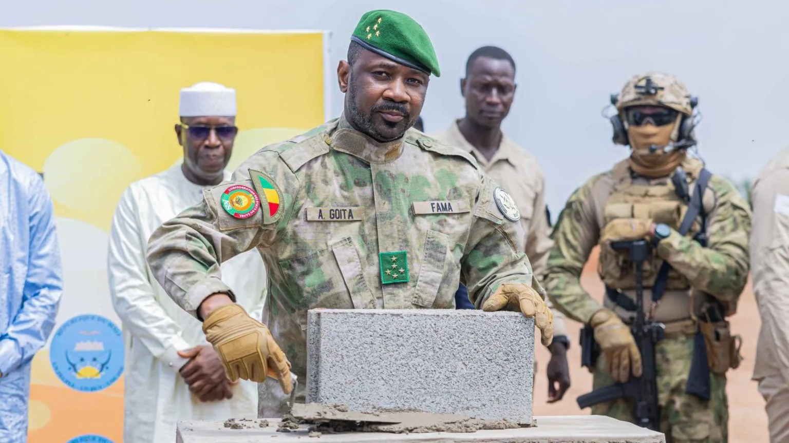Mali gold refinery: Military ruler Gen Assimi Goïta hails construction as assertion of ‘economic sovereignty’