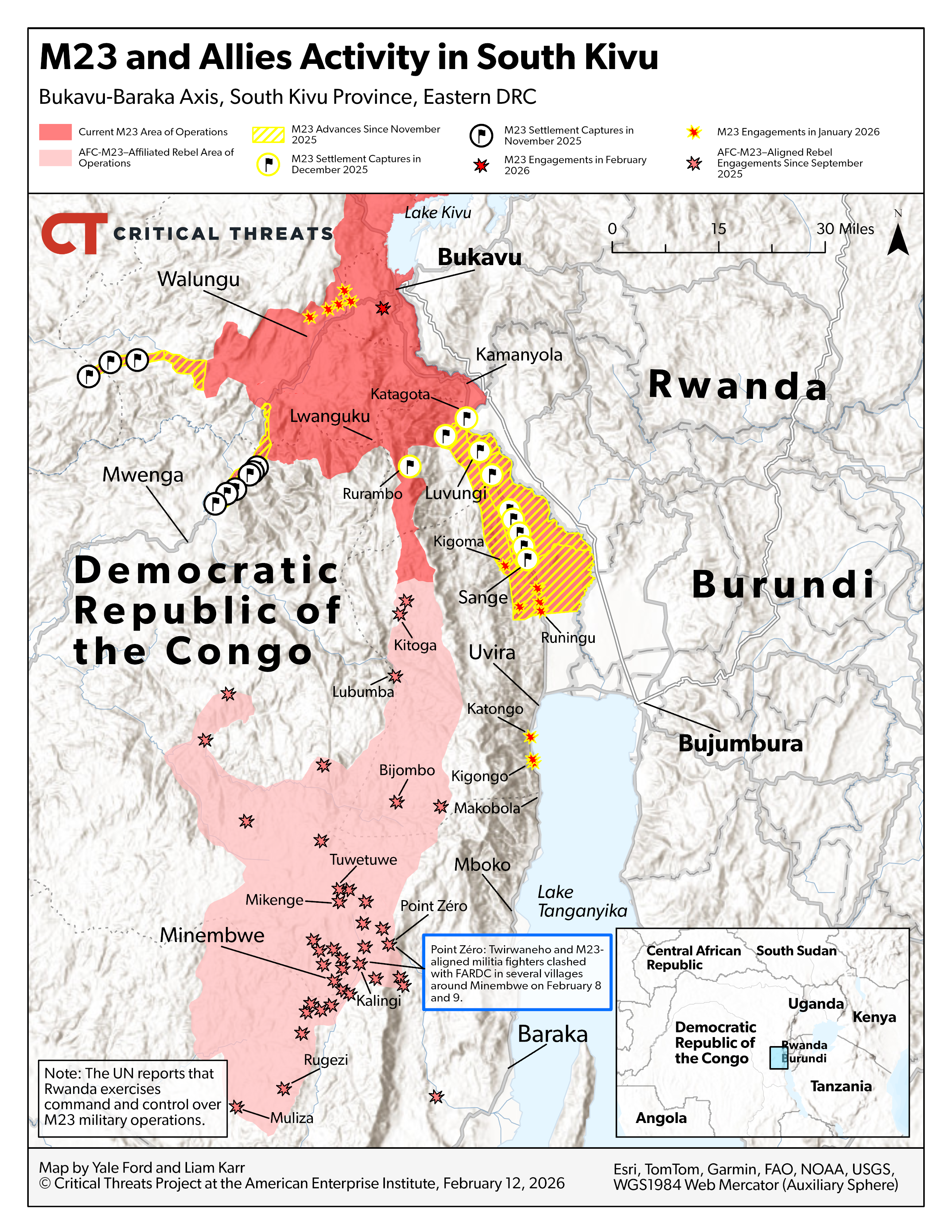 Military Buildup in Northern Ethiopia; US-Linked Personnel in the DRC and Nigeria; South Sudan’s Slide to Civil War: Africa File, February 12, 2026