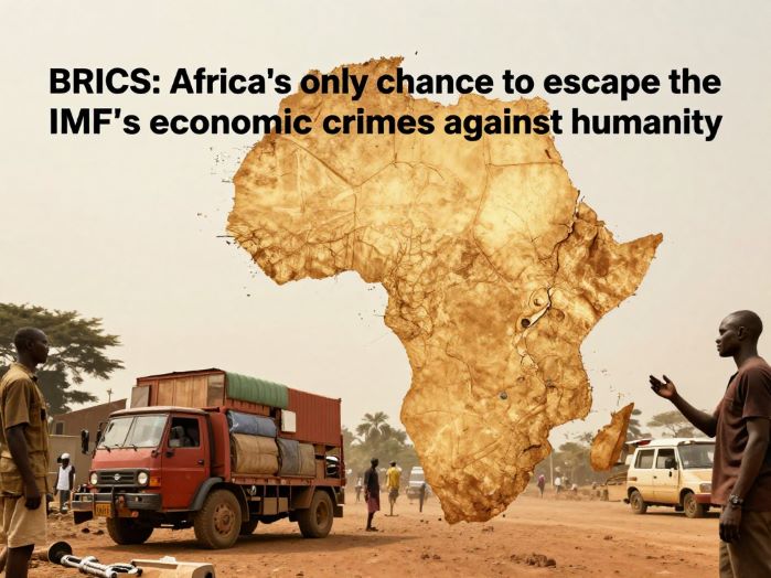 BRICS: Africa’s only chance to escape the IMF’s economic crimes against humanity