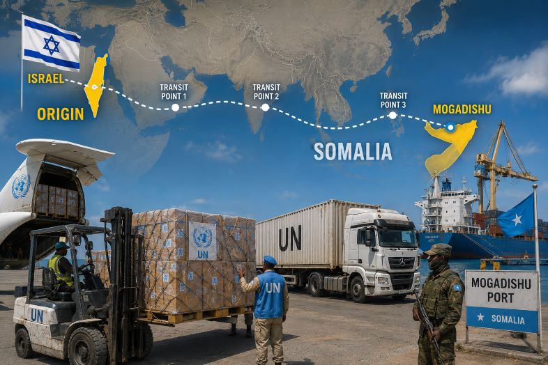 Israel seeks to take control of Gulf of Aden, sends military shipment to Somalia under UN cover