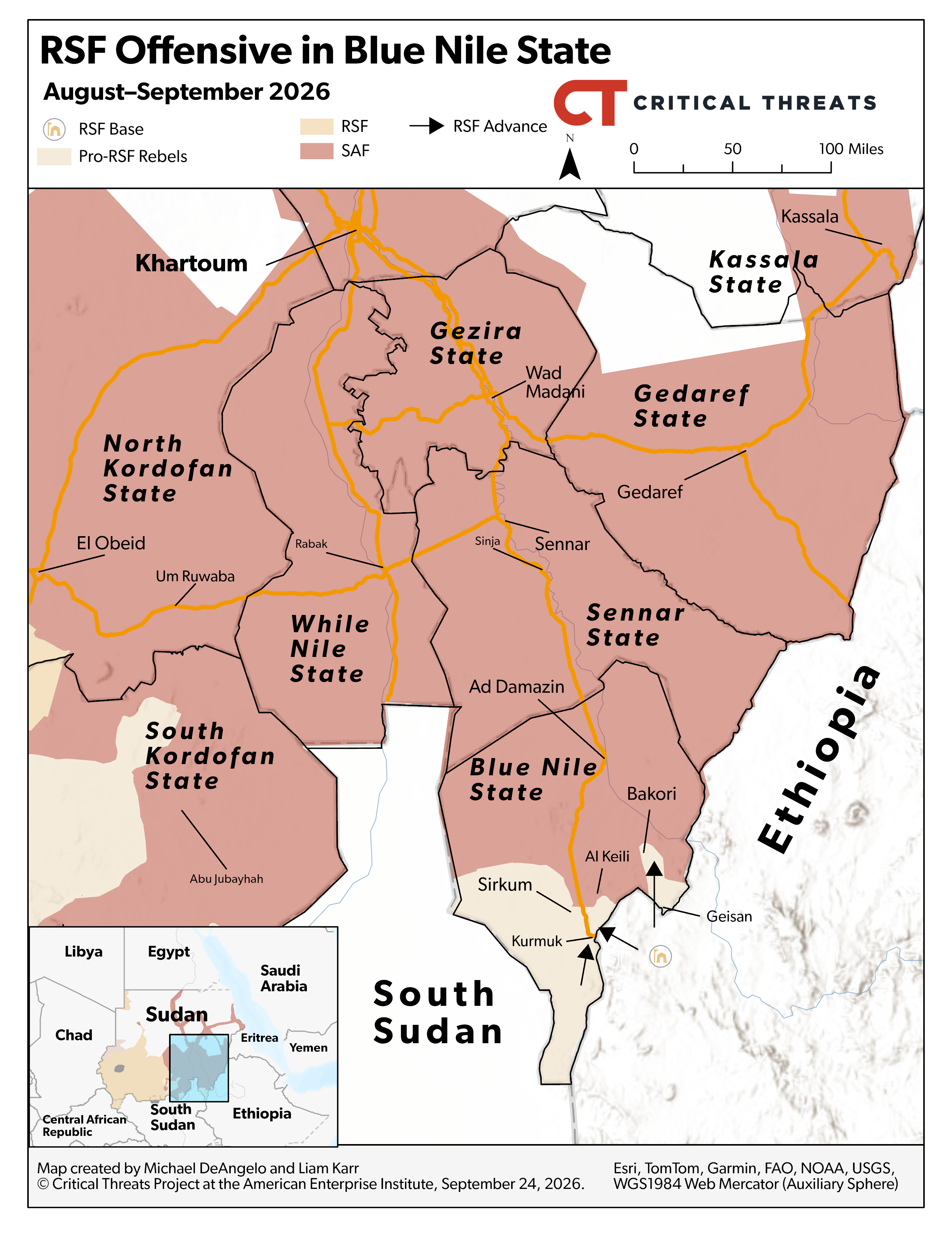Ethiopian Rebels Launch Major Offensive; China Expands Djibouti Base; Deadly JNIM Attacks in Central Mali: Africa File, September 24, 2026